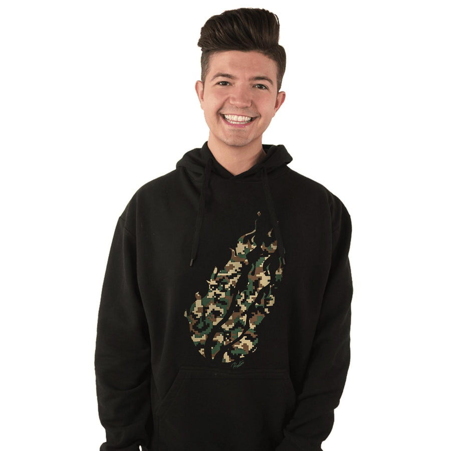 Camo Flame Hoodie