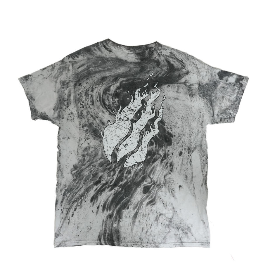 Gray Tie Dye T-Shirt