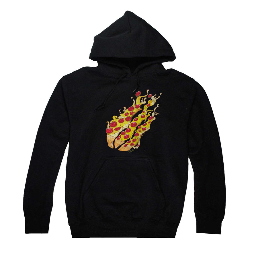 Black Pizza Hoodie