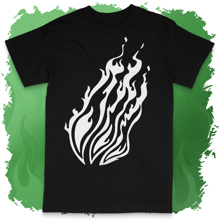 Glow Tee - Fire Merch